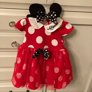 Disney Store Minnie Mouse Costume Size 12-18 Months